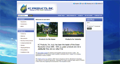 Desktop Screenshot of kcproductsinc.com